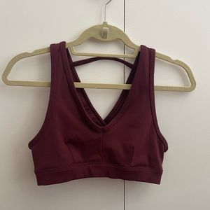 COPY - Alo ribbed sports bra (S)